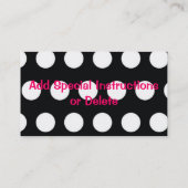 Cool mama Visitekaartje Contactkaartje (Achterkant)