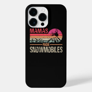 Cool Mamas Ride Snowmobies - Snowmobile Dad Grand iPhone 14 Pro Max Hoesje