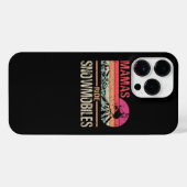 Cool Mamas Ride Snowmobies - Snowmobile Dad Grand iPhone Hoesje (Achterkant horizontaal)