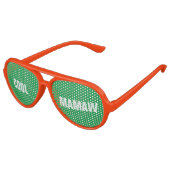 Cool Mamaw Grandma Funny Playful Aviator Zonnebril (Gekanteld)