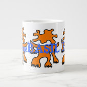 Cool MammaBASIL Design Jumbo Mok! Grote Koffiekop (Voorkant)