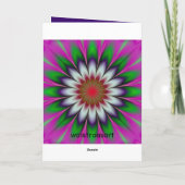 Cool mandala verjaardagskaart kaart (Achterkant)