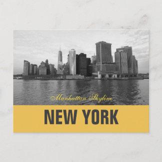 Cool Manhattan Skyline New York Briefkaart