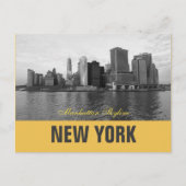 Cool Manhattan Skyline New York Briefkaart (Voorkant)