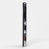 Cool Mannen American Patriotic Case-Mate iPhone Case (Achterkant/rechts)