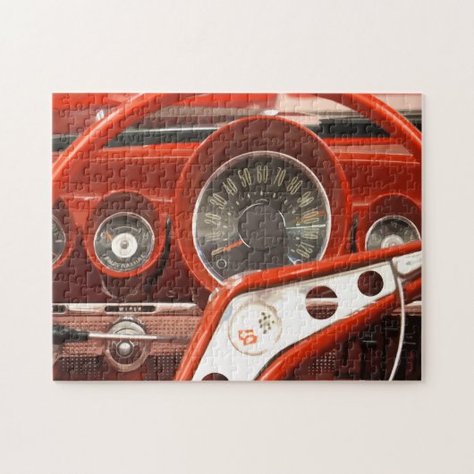 Cool Mannen Classic autopuzzles voor volwassenen Legpuzzel (Horizontaal)