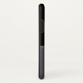 Cool Mannen Monogram Modern Case-Mate iPhone Case (Achterkant / rechts)