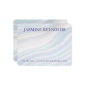 Cool Marble Geode Note Kaart Notitiekaartje (Voorkant / Achterkant in situ)