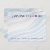 Cool Marble Geode Note Kaart Notitiekaartje (Voorkant / Achterkant)