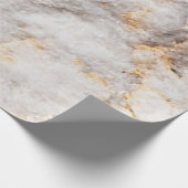 Cool Marble Granite Stone Texture Cadeaupapier (Hoek)