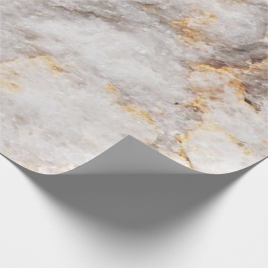 Cool Marble Granite Stone Texture Cadeaupapier (Hoek)