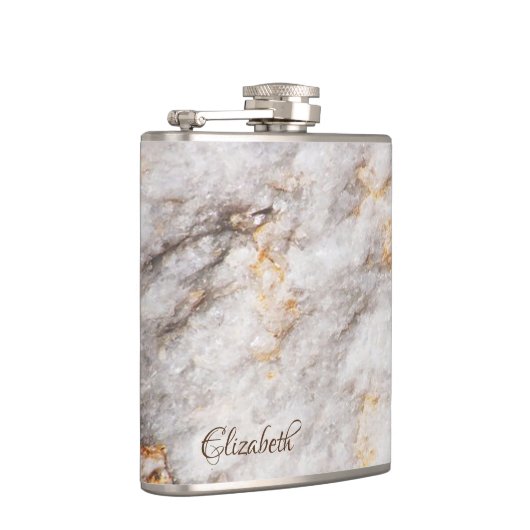 Cool Marble Granite Stone Texture Heupfles (Rechts)