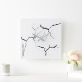 Cool Marble Kijk Vierkante Klok (Huis)