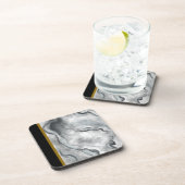 Cool Marble Patroon Plastic Drink Coasters Gift Bier Onderzetter (Rechterzijde)