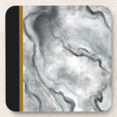 Cool Marble Patroon Plastic Drink Coasters Gift Bier Onderzetter (Voorkant)