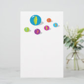 Cool Marbles Briefpapier (Staand voorkant)