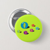 Cool Marbles Ronde Button 5,7 Cm (Voorkant /achterkant)