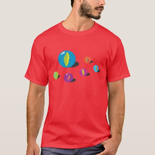 Cool Marbles T-shirt (Voorkant)