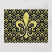 Cool Mardi Gras Fleur de Lis-ontwerp