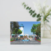 Cool Marina Del Rey Briefkaart! Briefkaart (Staand voorkant)