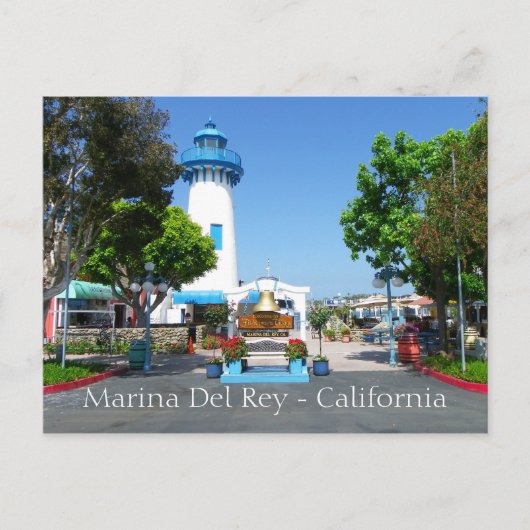 Cool Marina Del Rey Briefkaart! Briefkaart (Voorkant)