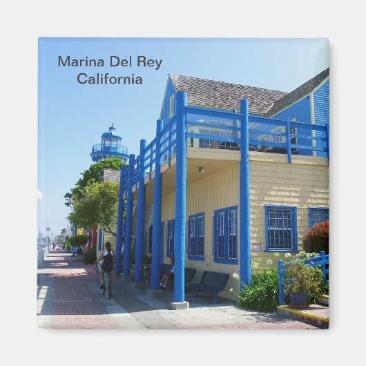Cool Marina Del Rey Magnet! Magneet (Voorkant)