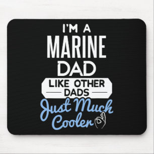 Cool Marine Dad Vaders Day Gift Muismat