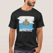 Cool Marino Flag T-shirt (Voorkant)