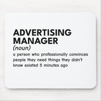 Cool Marketing Manager-definitie Muismat