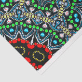 Cool Marokkaans thema Mandala Design Tissuepapier (Detail)