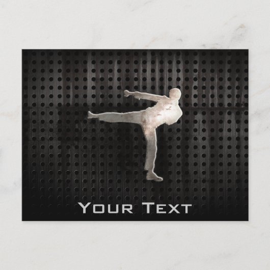 Cool Martial Arts Briefkaart (Voorkant)