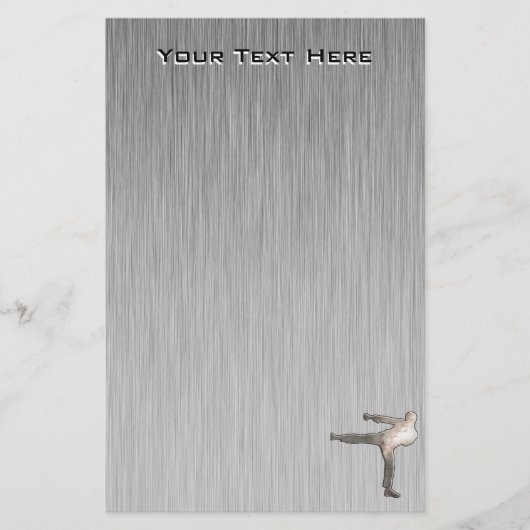 Cool Martial Arts Briefpapier (Voorkant)