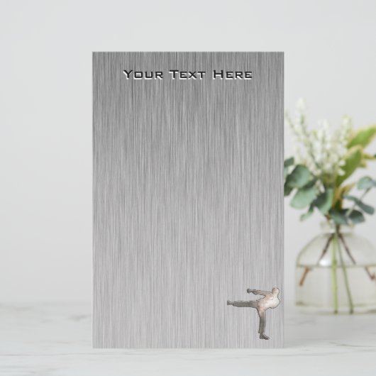 Cool Martial Arts Briefpapier (Staand voorkant)