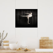 Cool Martial Arts Poster (Keuken)