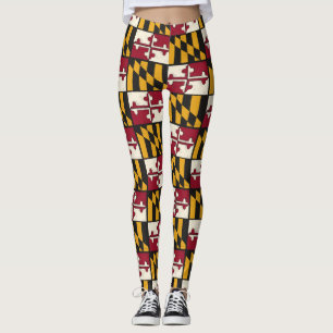 Cool Maryland Flag Leggings