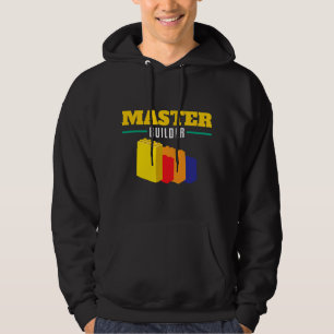 Cool Master Builder Bouwstenen Bricks Speelgoed GI Hoodie