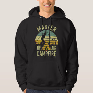 Cool Master Kampvuur  Kamperen  Voor Kinderen Mann Hoodie