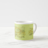 Cool Mathematics Physics Science Espresso Mok (Voorkant rechts)