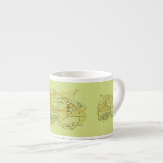 Cool Mathematics Physics Science Espresso Mok (Voorkant rechts)