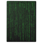 Cool Matrix-effect Klembord (Achterkant)