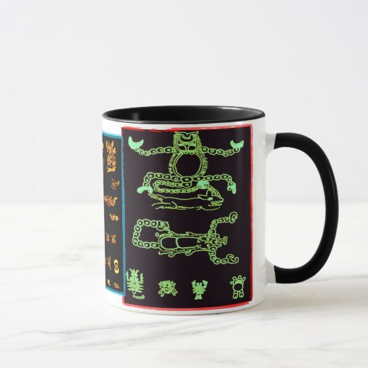 Cool Mayan Design Mok (Rechts)