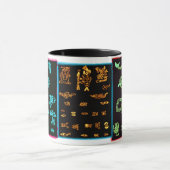 Cool Mayan Design Mok (Midden)