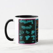 Cool Mayan Design Mok (Links)