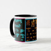 Cool Mayan Design Mok (Voorkant links)