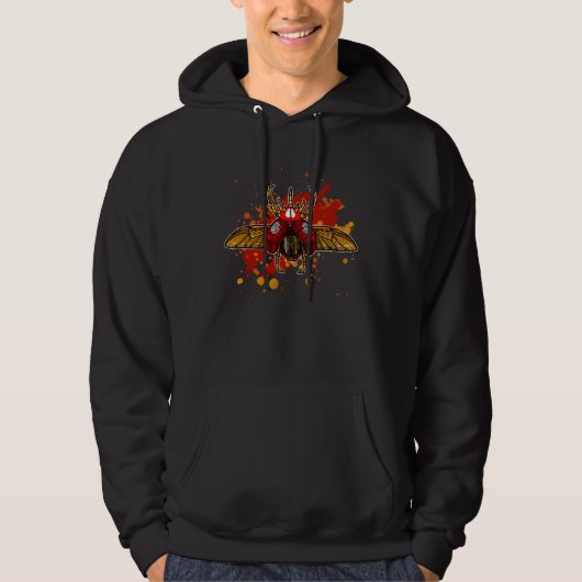 Cool mechanical Bug  1 Hoodie (Voorkant)
