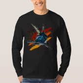 Cool mechanical Shark T-shirt (Voorkant)
