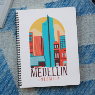 Cool Medellin Colombia  stadsgezicht Notitieboek
