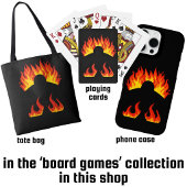 Cool Meeple On Fire Bordspellen Tote Bag