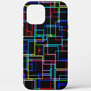 COOL Meerkleurig Gestreept Patroon iPhone 12 Pro Max Hoesje