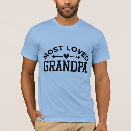 Cool meest geliefde opa t-shirt (Voorkant)